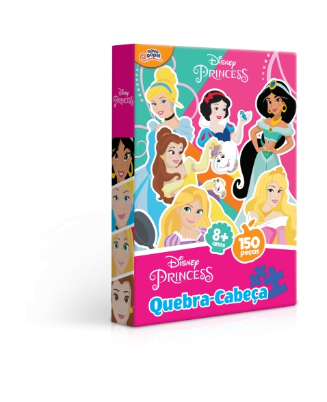 Quebra Cabeça 100 Peças Princesas Da Disney Toyster