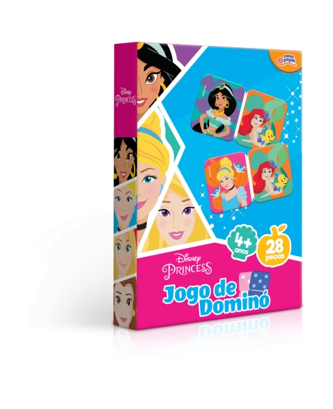 Super Kit - Disney Princesas - QC - Dominó - Jogo da Memória