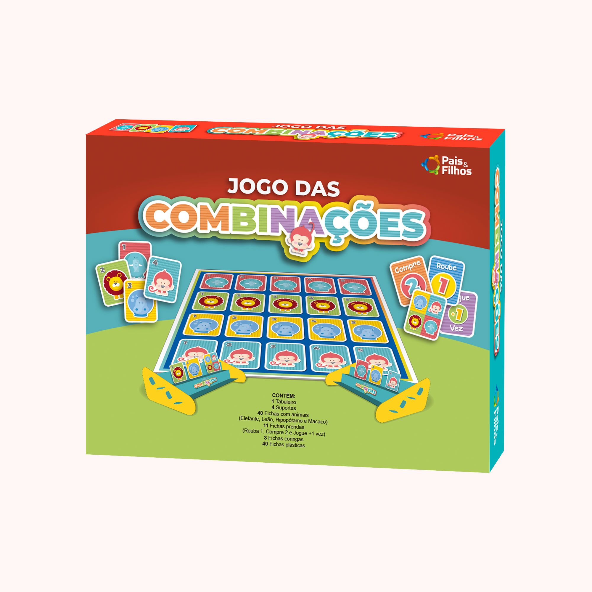 Blocos de Montar Jogo de Encaixe 40 Peças Cometa – DreamToys