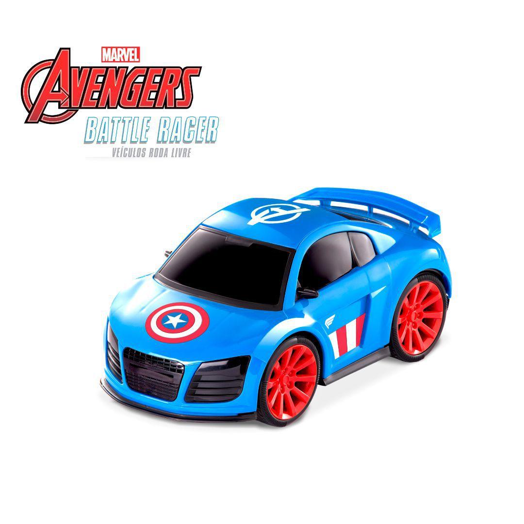 Carrinho Hot Wheels Capitão América: Vingadores (Avengers