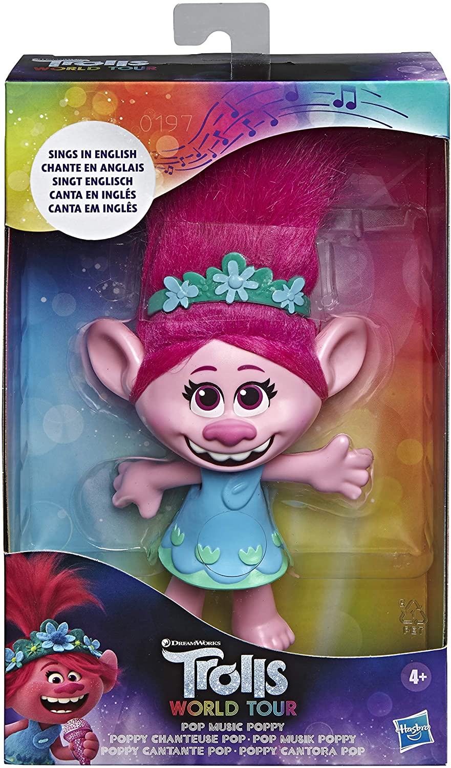 DreamWorks Trolls World Tour Pop-to-Rock Poppy 