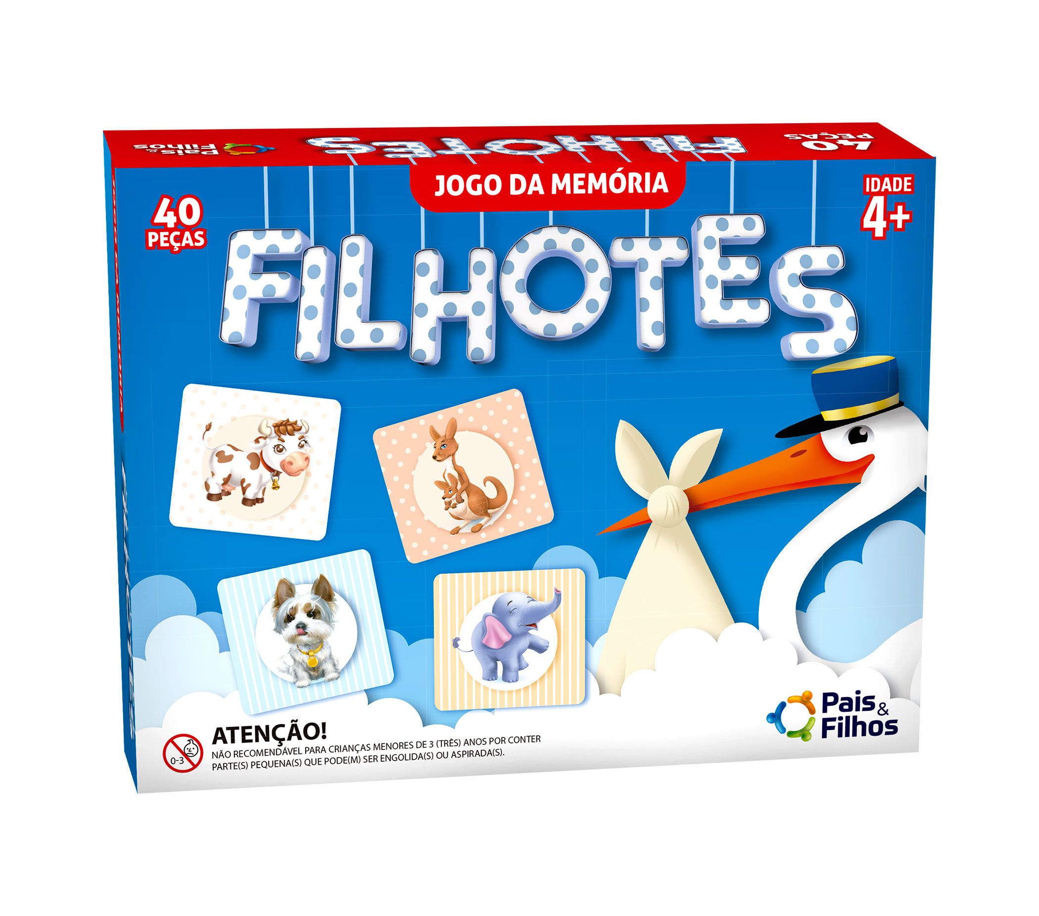 Jogo Da Memoria Educativo Galinha Pintadinha Madeira - Nig