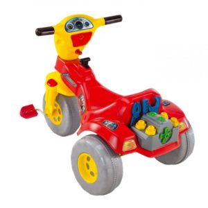 Triciclo Motoca Infantil Tico Tico Uni Love Com Luz - Magic Toys