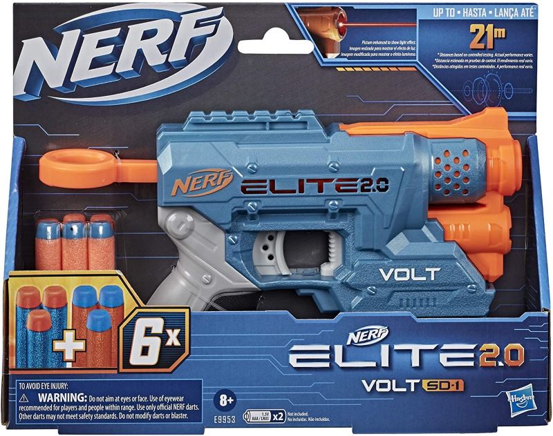 Lançador de Dardos - Nerf - Elite 2.0 - Volt SD 1 - Hasbro