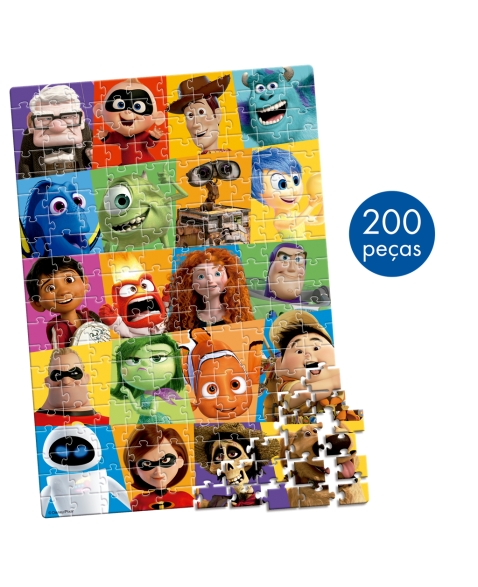 Quebra-cabeça Disney Pixar 100 Anos 500 Peças Toyster