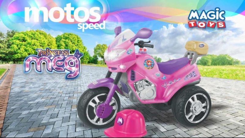 Moto Eletrica Infantil Princesas