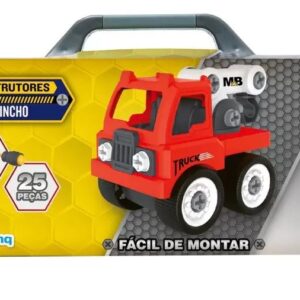 Brinquedo Infantil Caminhao Bombeiro Com Som e Luz Art Brink