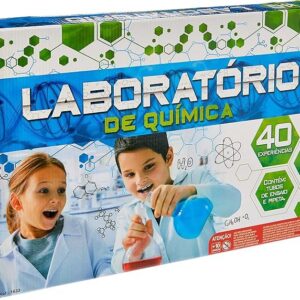 Brinquedo Educativo Laboratório de Química 40 Experiências Nig