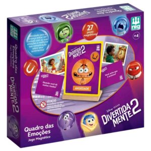 Jogo Quadro das Emoções Disney Divertidamente 2 Madeira Nig